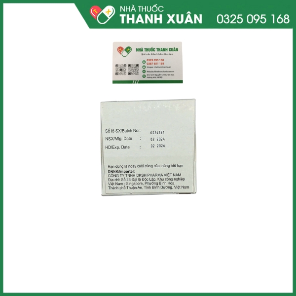 Natecal D3 bổ sung Calci và D3